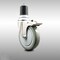 Service Caster 5 Inch 316SS Gray Poly Swivel 1-7/8 Inch Expanding Stem Caster Lock Brake SCC SCC-SS316TTLEX20S514-PPUB-178 - alternate 1
